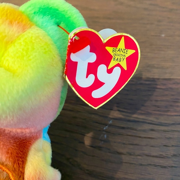 Rare 1996 Peace Beanie Baby With Tag Errors - Picture 7 of 7